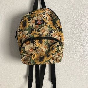 Mini yellow flower backpack